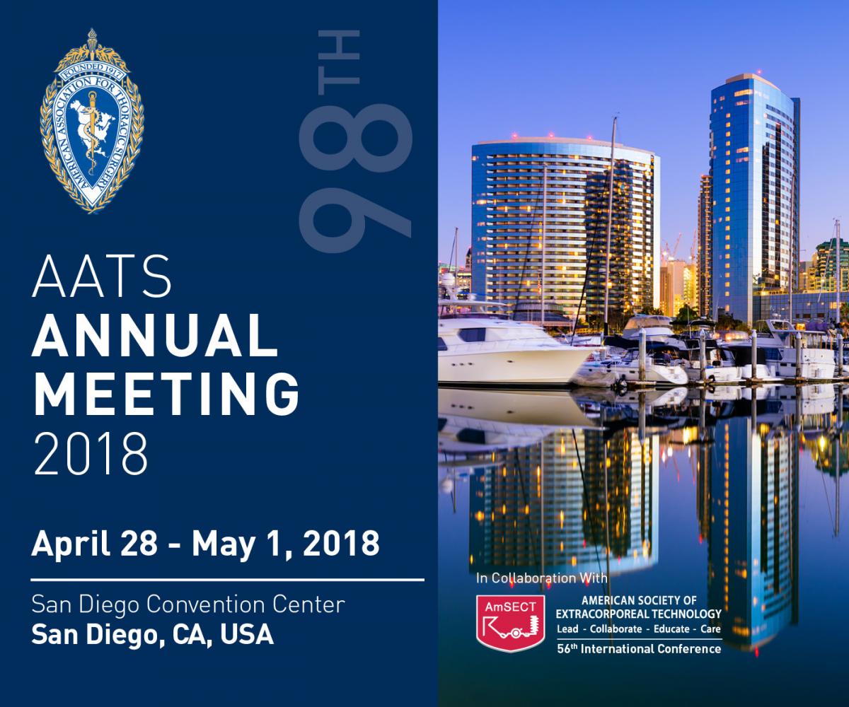 Attend the AATS 98th Annual Meeting